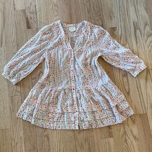 Maeve Geometric Patterned Blouse